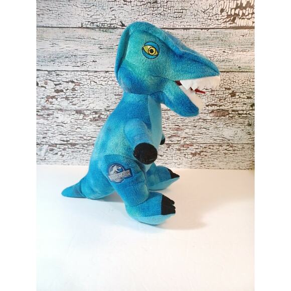 Jurassic World Park Blue Trex Dinosaur Small Plush Stuffed Animal Toy - Picture 1 of 5